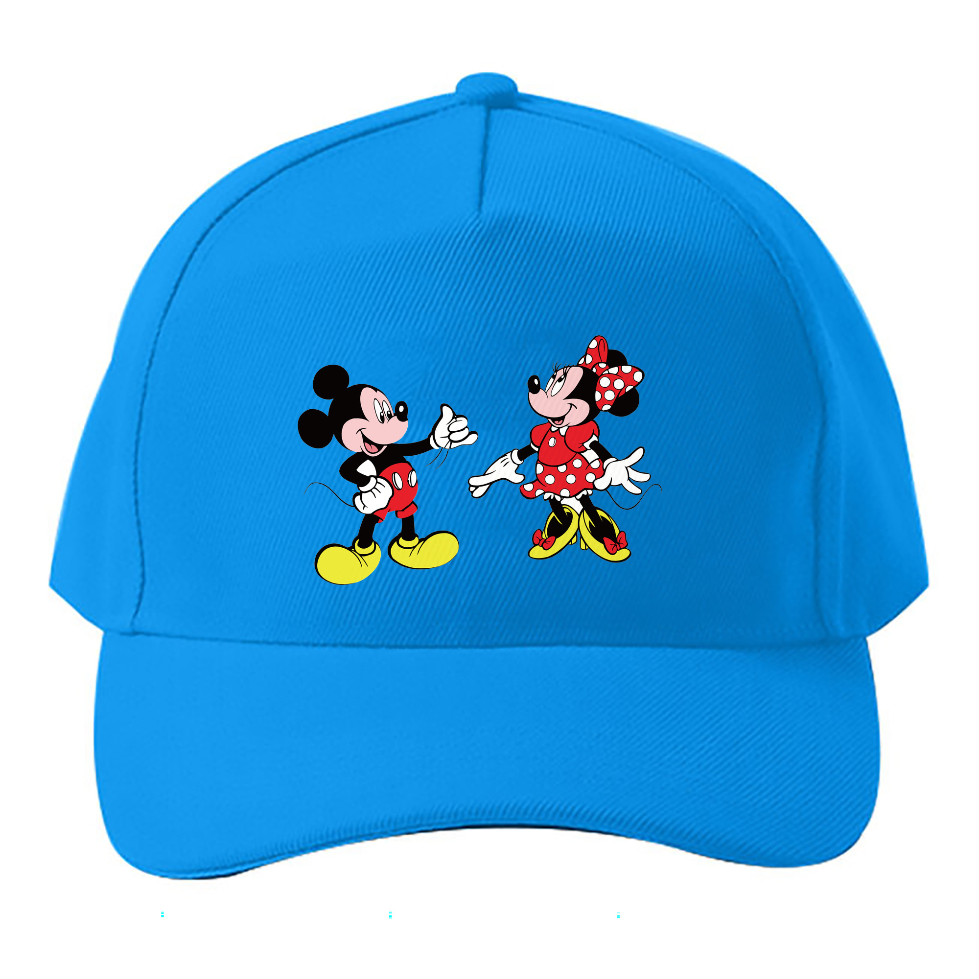 （画像用） ミッキーマウス Mickey Mouse ベースボールキャップ 綿100％ 男女兼用 帽子 スポーツ